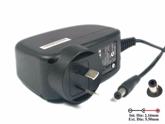 NETGEAR 332-10203-01 AC Adapter NEW Original 12V 2.5A, 5.5/2.1mm, AU 2-Pin Plug NETGEAR 332-10203-01 AC Adapter NEW Original 12V 2.5A, 5.5/2.1mm, AU 2-Pin Plug