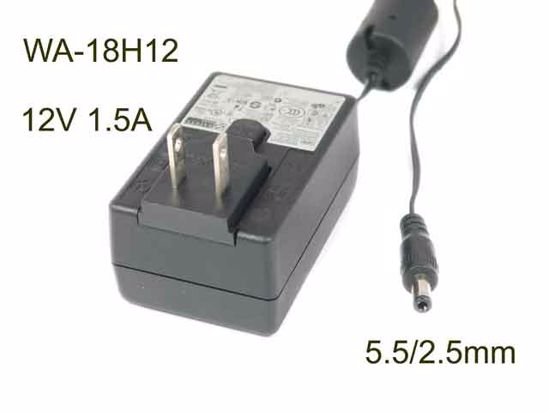 APD / Asian Power Devices WA-18H12 AC Adapter 5V-12V APD / Asian Power Devices WA-18H12 AC Adapter 5V-12V